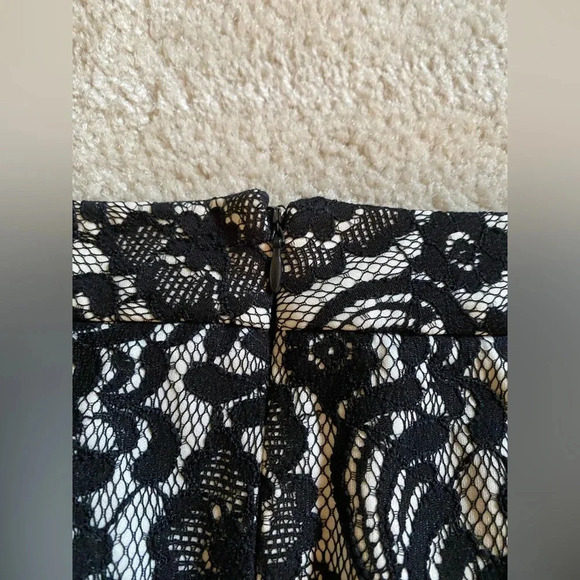 Worthington black and tan lace skirt size 8 - Picture 6 of 7